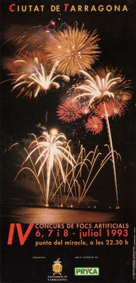 1993 Cartell Concurs de Focs