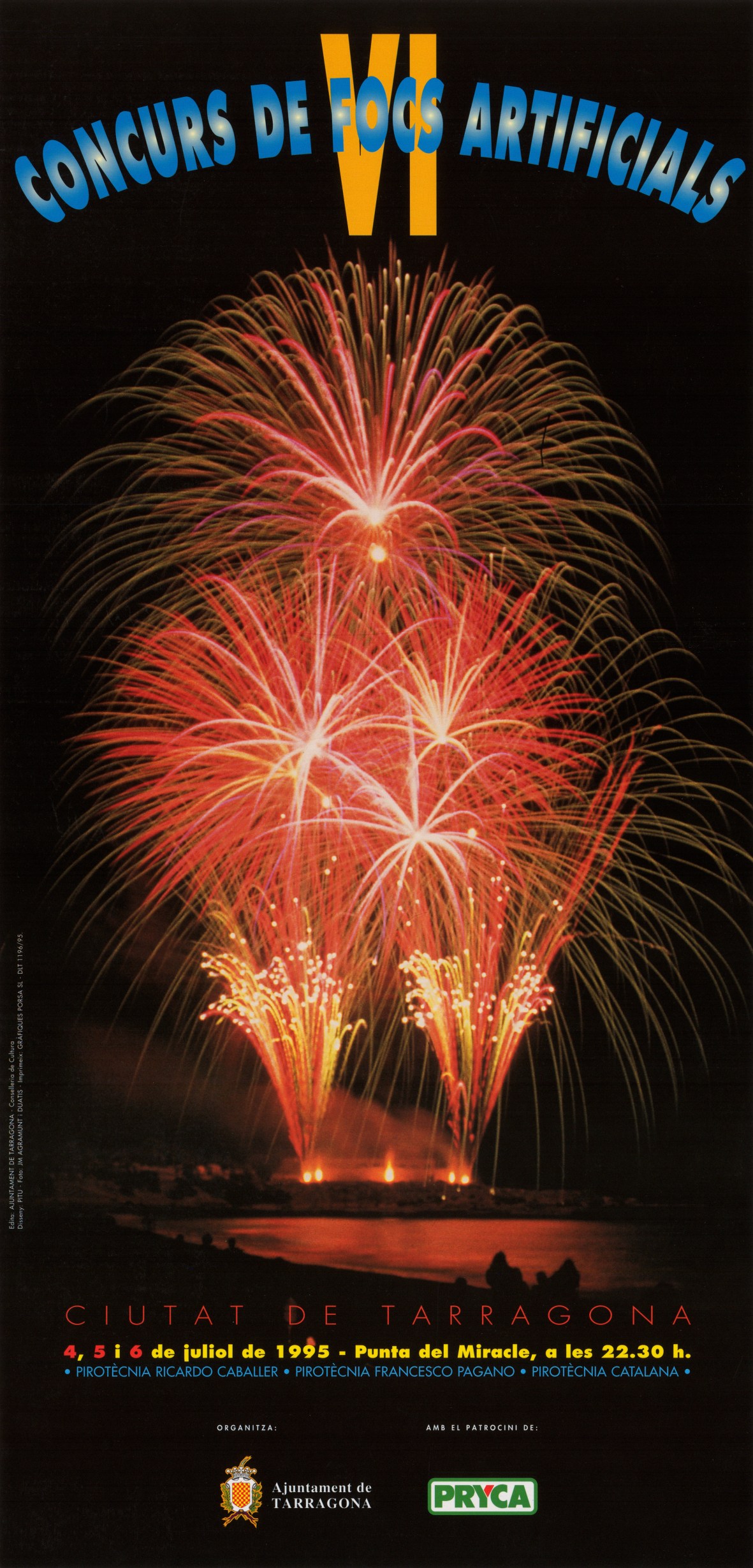 1995 Cartell Concurs de Focs