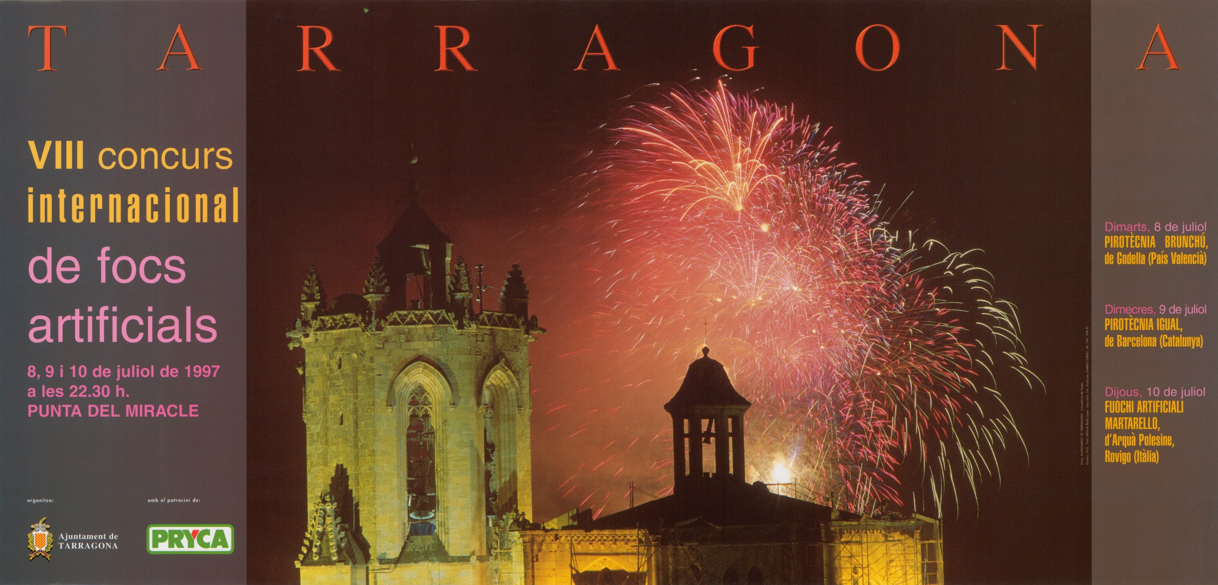 1997 Cartell Concurs de Focs