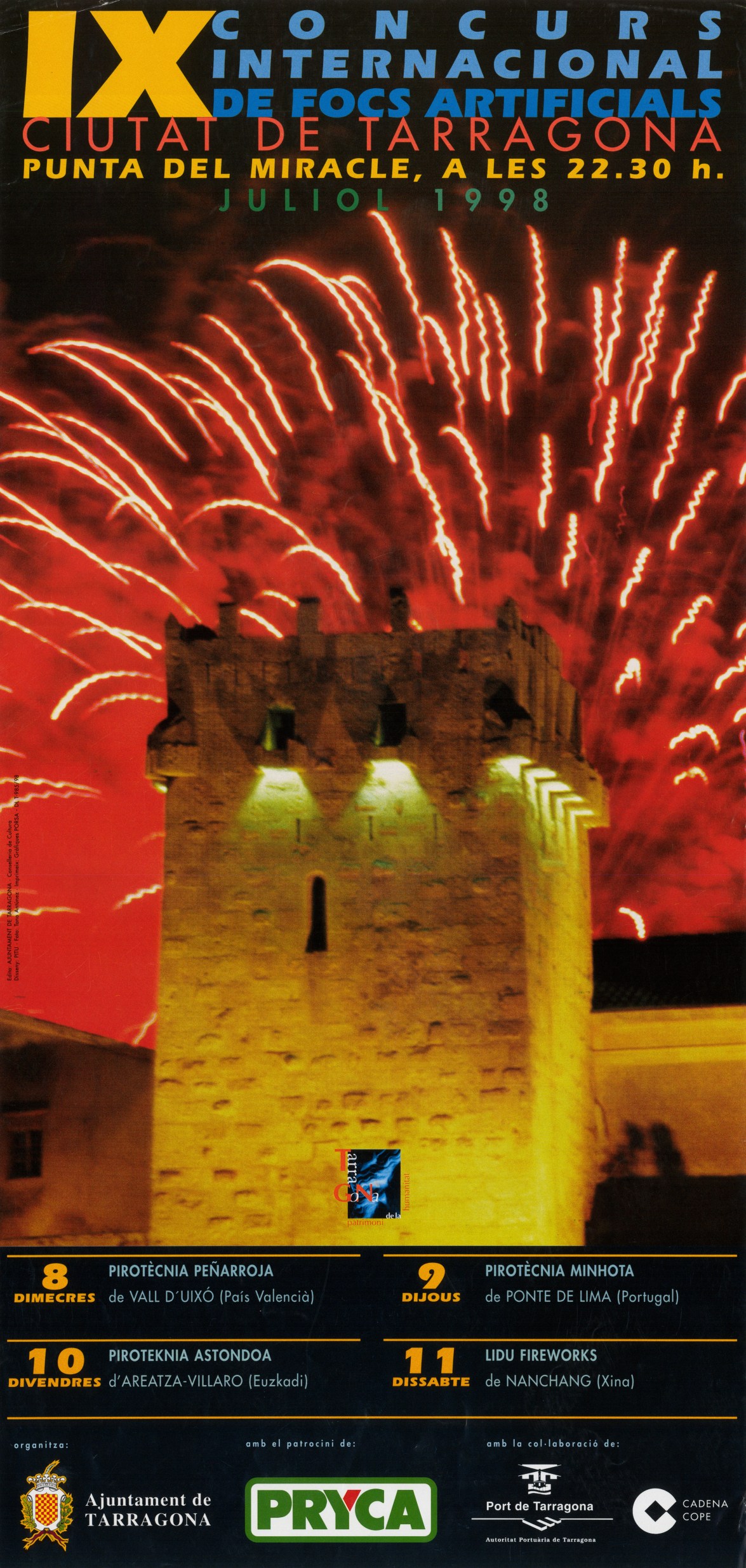 1998 Cartell Concurs de Focs