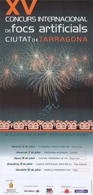 2004 Cartell Concurs de Focs