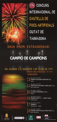 2006 Cartell Concurs de Focs