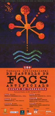 2007 Cartell Concurs de Focs