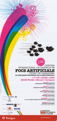 2008 Cartell Concurs de Focs