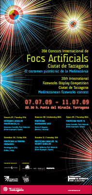 2009 Cartell Concurs de Focs