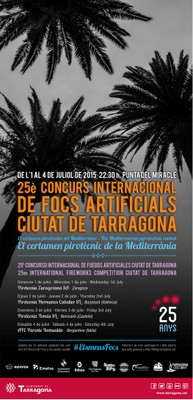 2015. Cartell Concurs de Focs