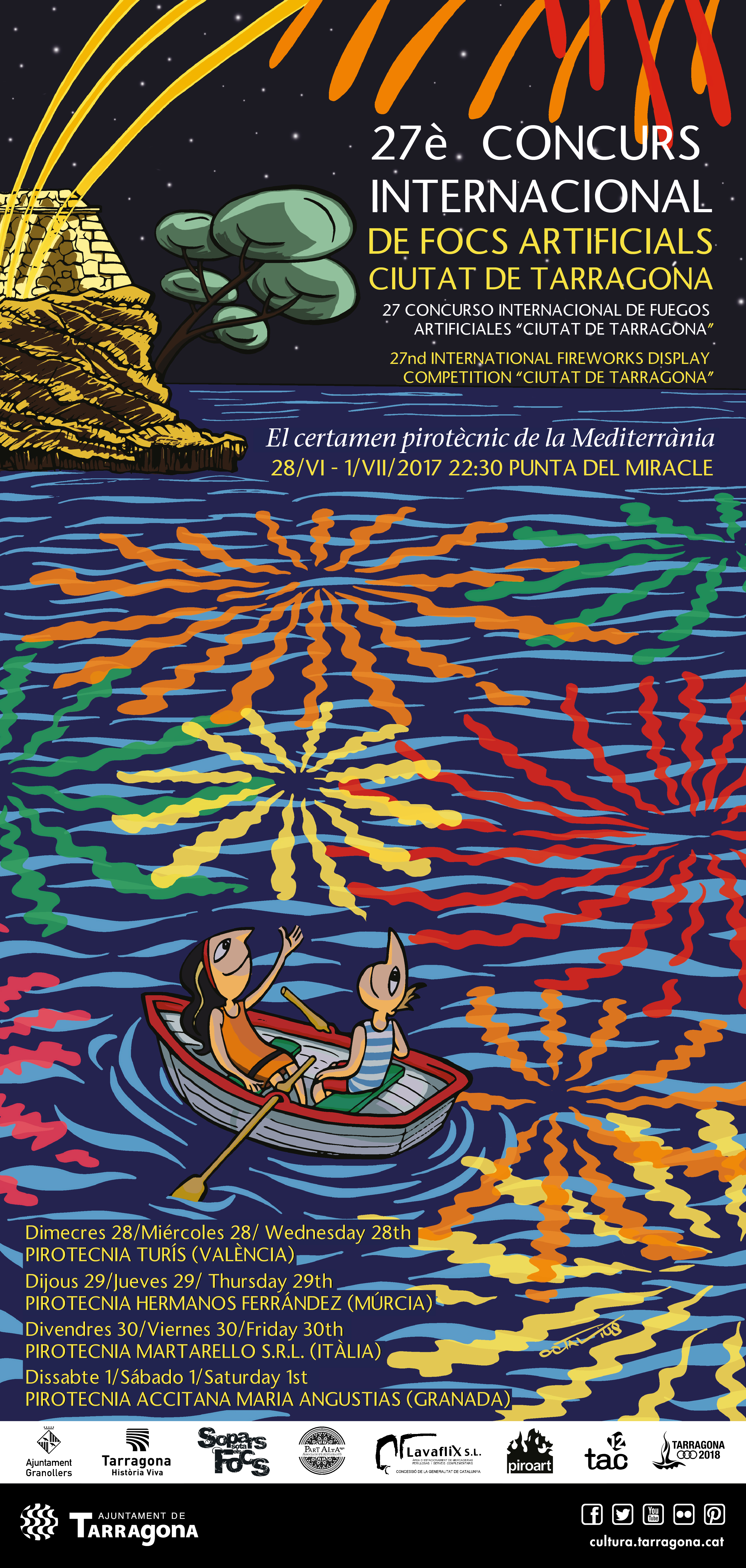 2017 Cartell Concurs de Focs
