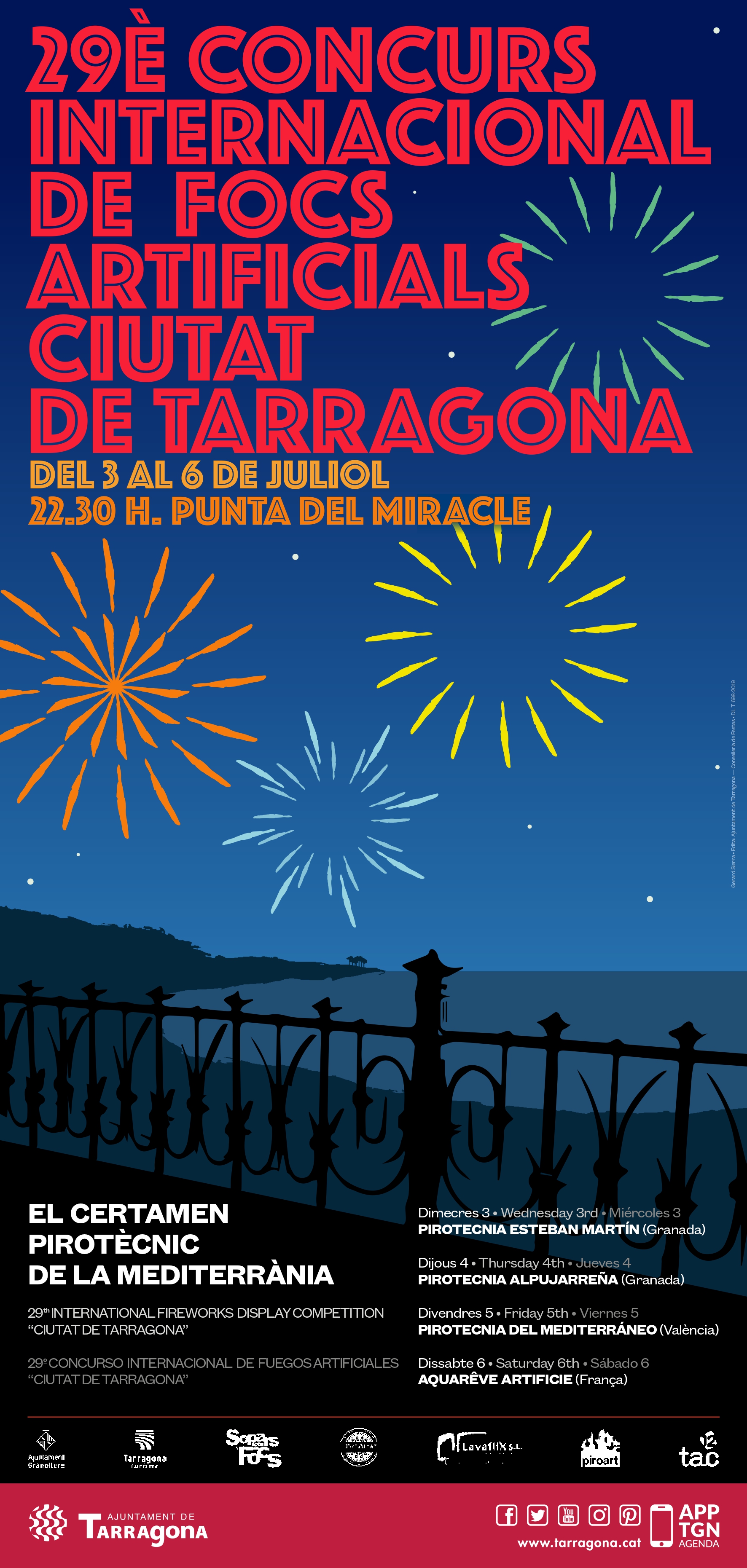 2019 Cartell Concurs de Focs