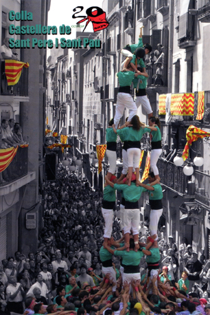 21. Castellers de Sant Pere i Sant Pau