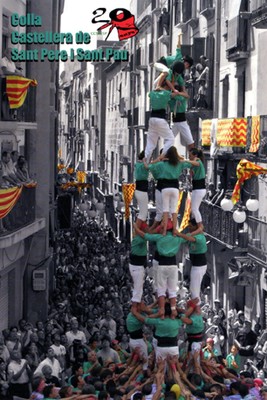 21. Castellers de Sant Pere i Sant Pau