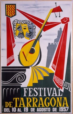 Festival de Tarragona 1957. Cartell