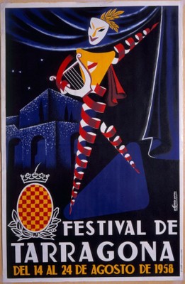 Festival de Tarragona 1958. Cartell