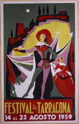 Festival de Tarragona 1959. Cartell