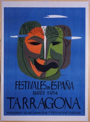 Festivales de España 1954. Cartell 2