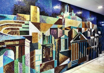 De vitralls i mosaics