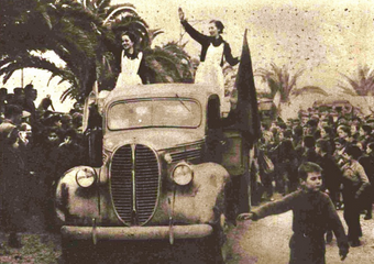Entrada de l'exèrcit franquista