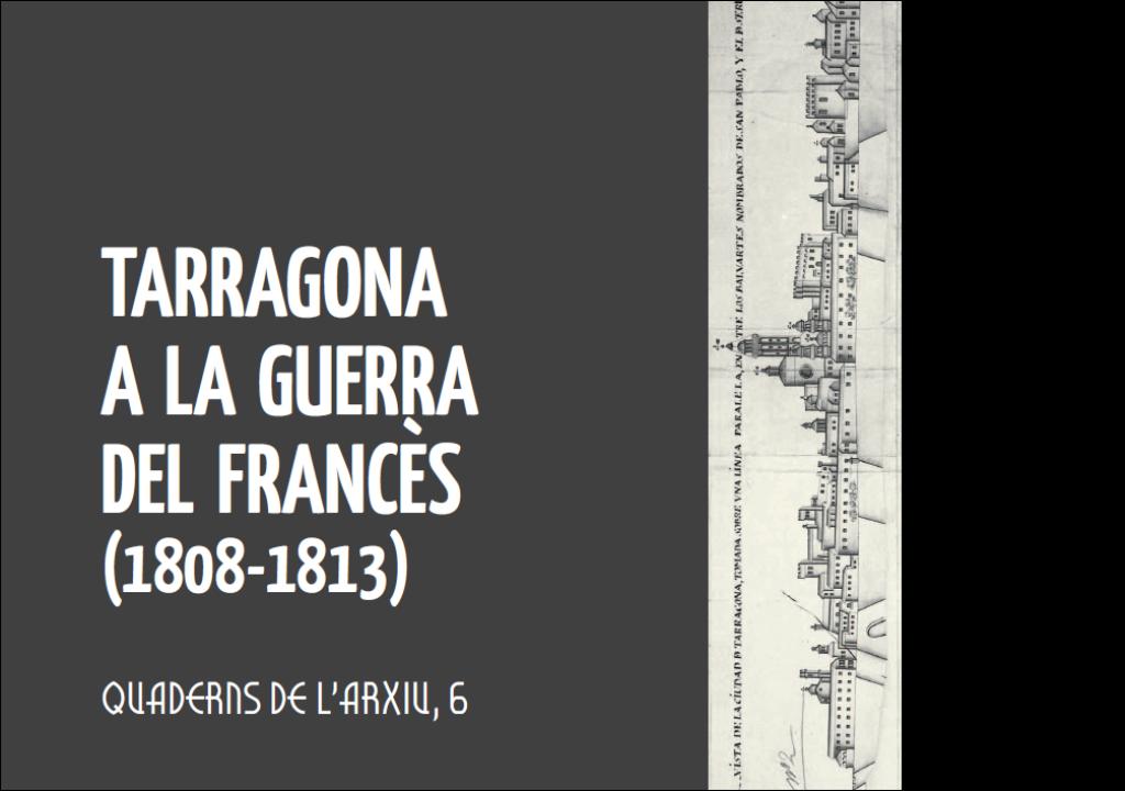 Portada de 'Tarragona a la Guerra del Francès'