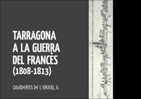 Portada de ’Tarragona a la Guerra del Francès’