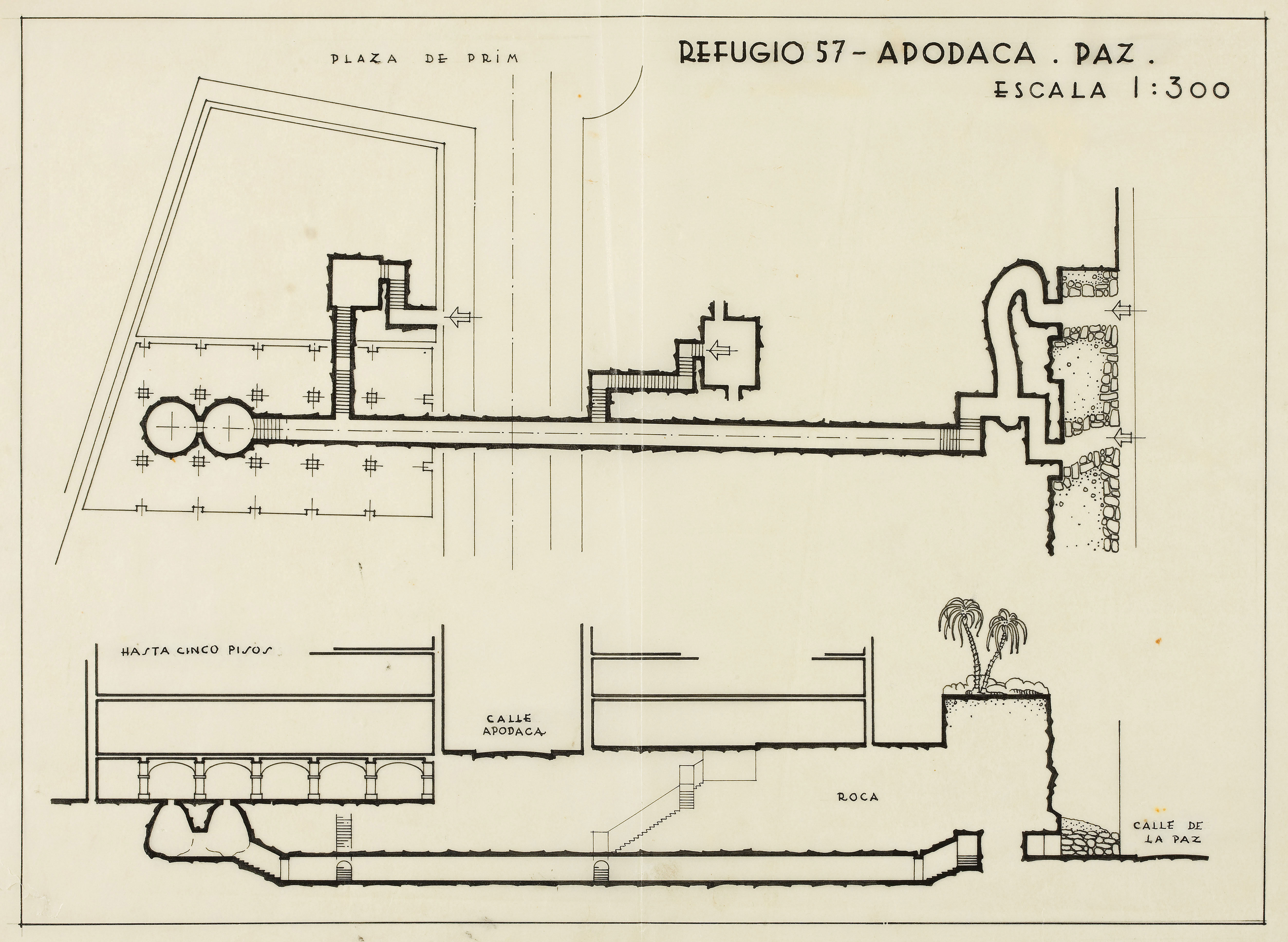 Carrer Apodaca. Refugi 57