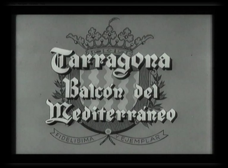 La història de la producció del film " Taragona. Balcón del Mediterráneo"