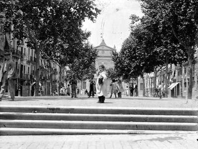 Plaça de la Font. Foto de Chinchilla