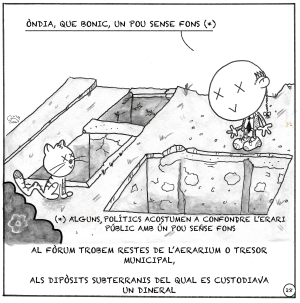 Vinyeta 28 — Aerarium: sala del tresor públic de Tàrraco