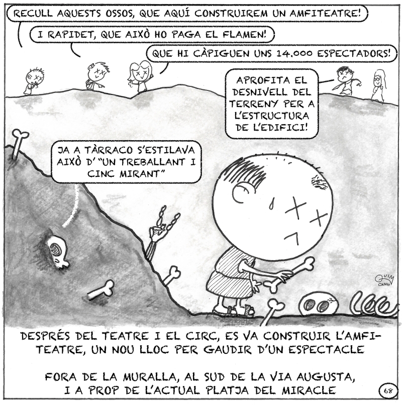 Vinyeta 68 — Construcció de l’amfiteatre de Tàrraco