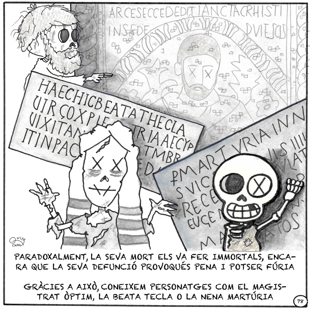 Vinyeta 78 — Habitants de Tàrraco i la necròpolis paleocristiana
