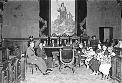 Casament civil, 1937, foto H. Vallvé