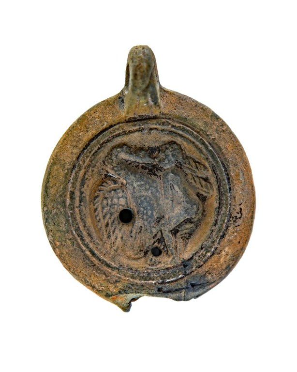 Presentació de la Llàntia del mite de Leda i el Cigne - La peça del mes