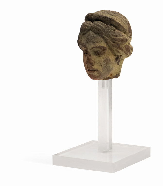 Presentació del cap de dona romà. La peça del mes