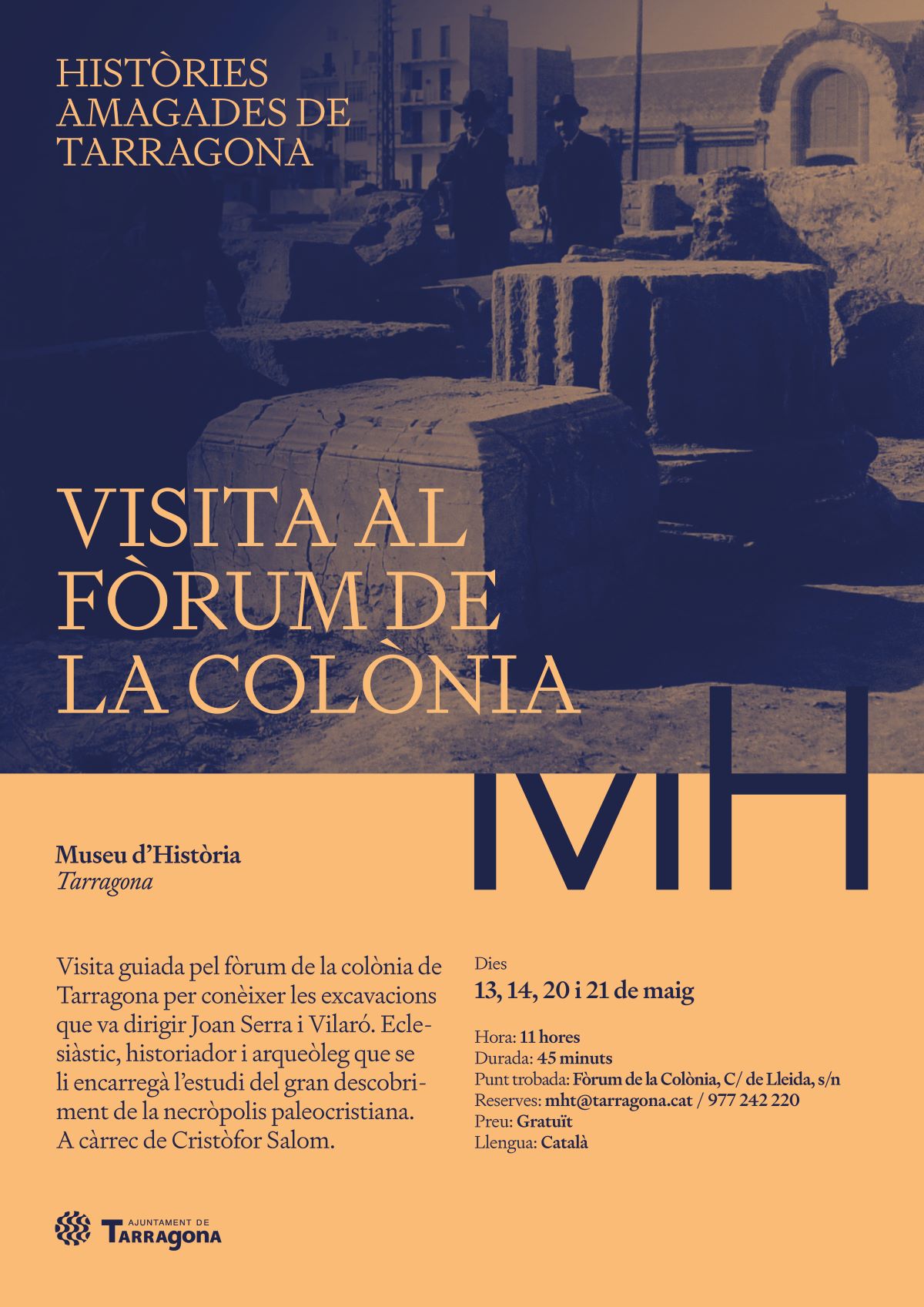Visita al Fòrum de la Colònia segons Joan Serra i Vilaró