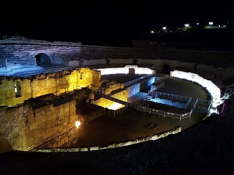 L'Ajuntament de Tarragona renova la il·luminació ornamental de l'amfiteatre