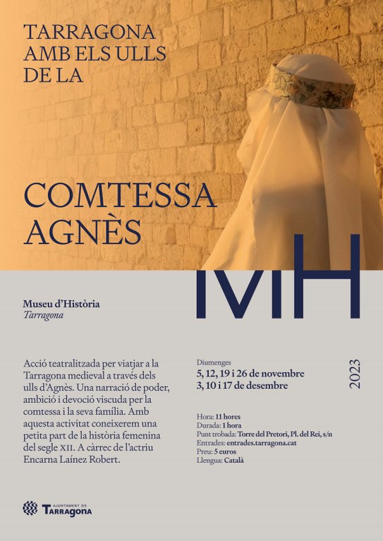 El Museu d'Història ens presenta 'Tarragona amb ulls' d'una dona, la Comtessa Agnès