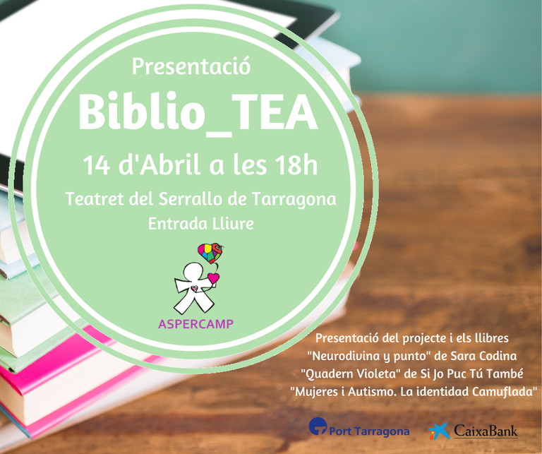 Presentació del projecte Biblio_TEA d'Aspercamp