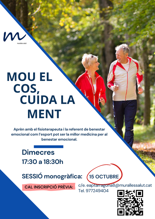 Mou el cos, cuida la ment