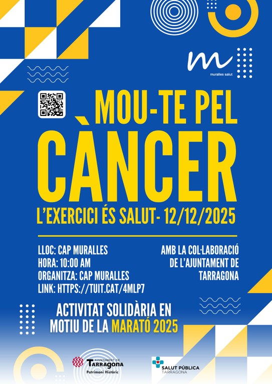 Mou-te pel càncer. L'exercici és salut