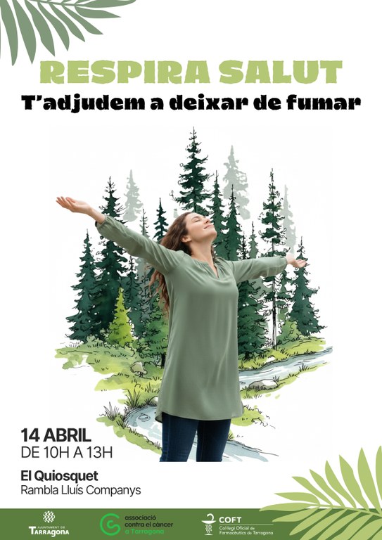 Jornada "Respira salut. T’ajudem a deixar de fumar"