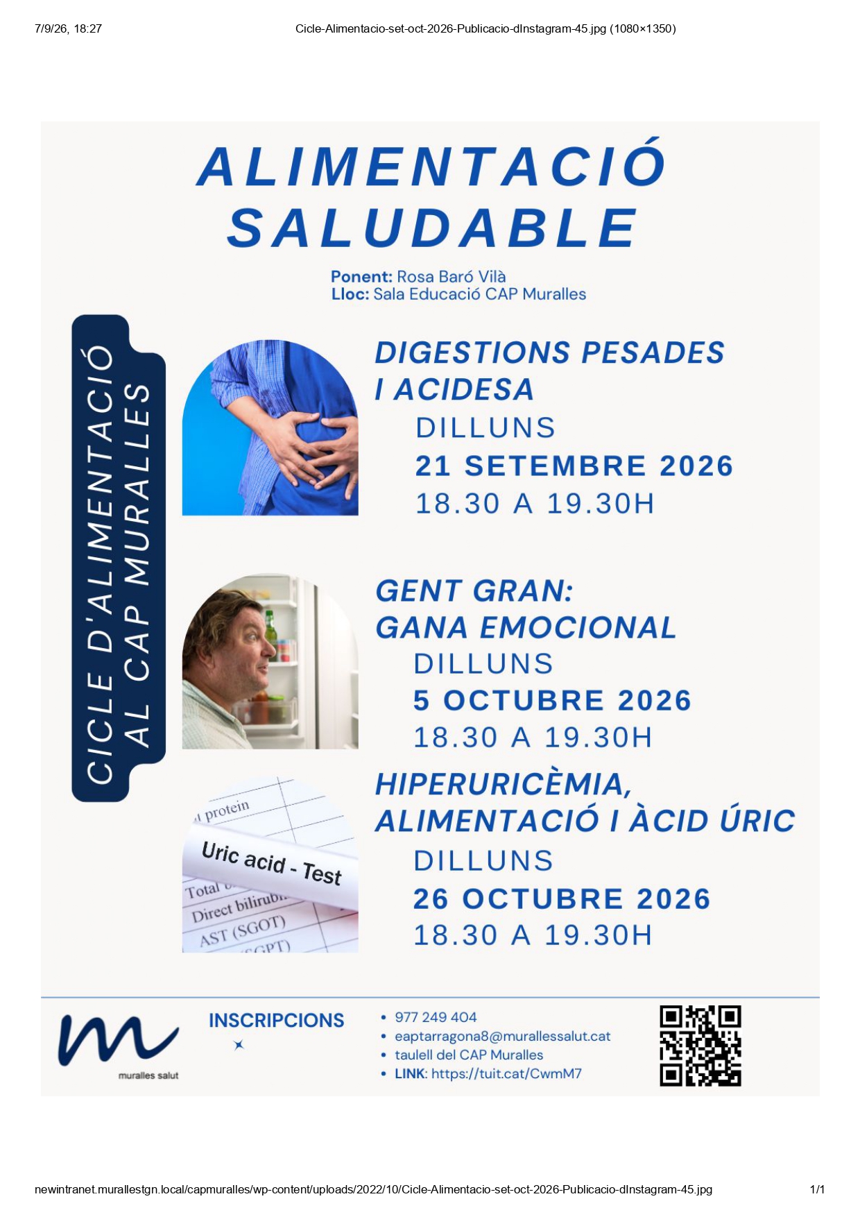 Alimentació saludable | Gent gran: gana emocional