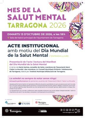 Acte institucional - Dia Mundial de la Salut Mental