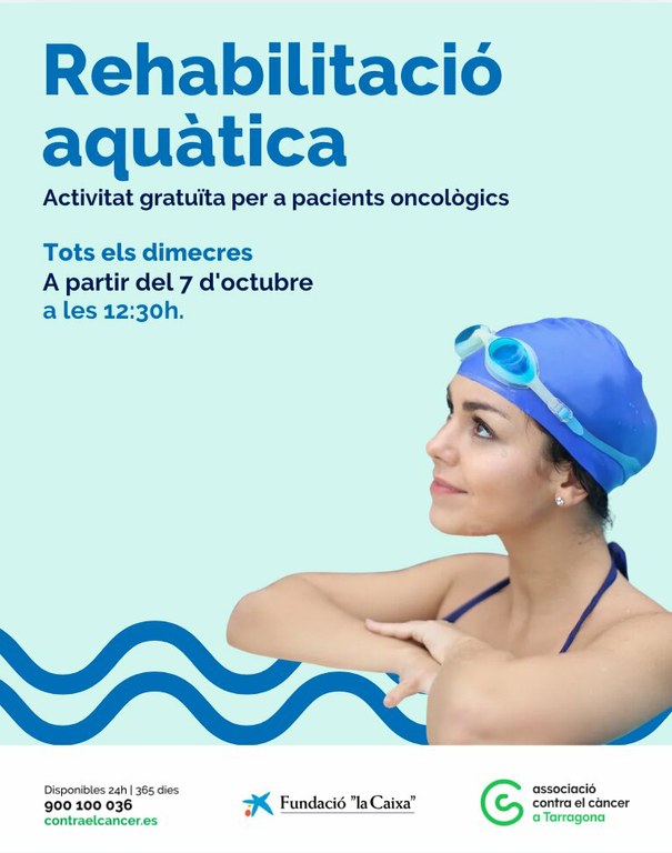 Rehabilitació aquàtica per a persones amb càncer