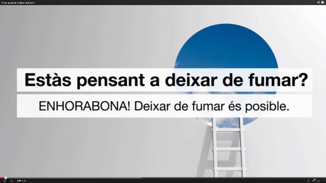 Estàs pensant a deixar de fumar?