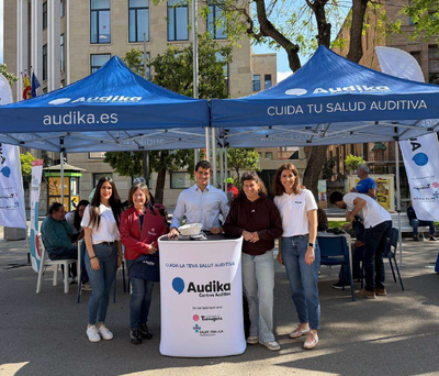 Èxit de participació en la campanya de salut auditiva a la Rambla Nova