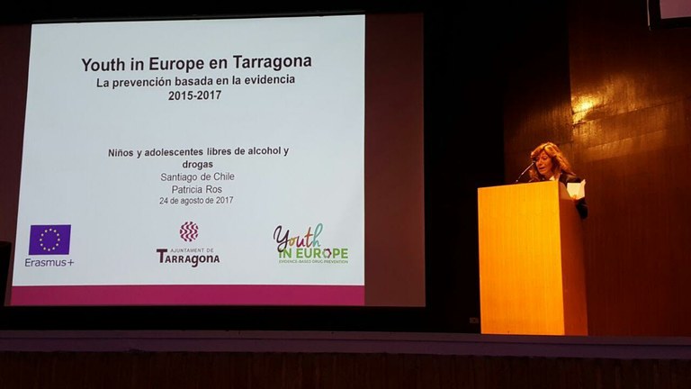 Tarragona presenta el projecte Youth in Europe a Xile