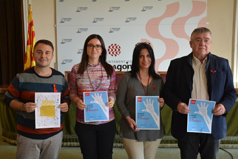 Tarragona se suma al Dia Mundial de la Sida
