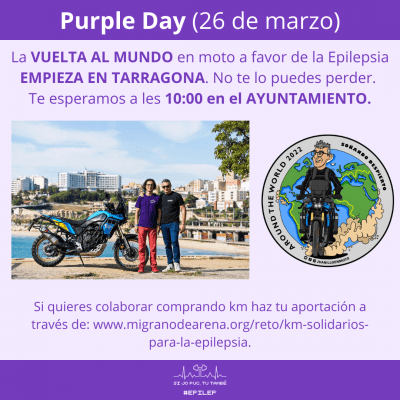 Aquest dissabte se celebra el Purple Day, Dia Mundial de l'Epilèpsia