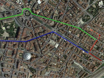 Plànol entrada del Carnestoltes 2016