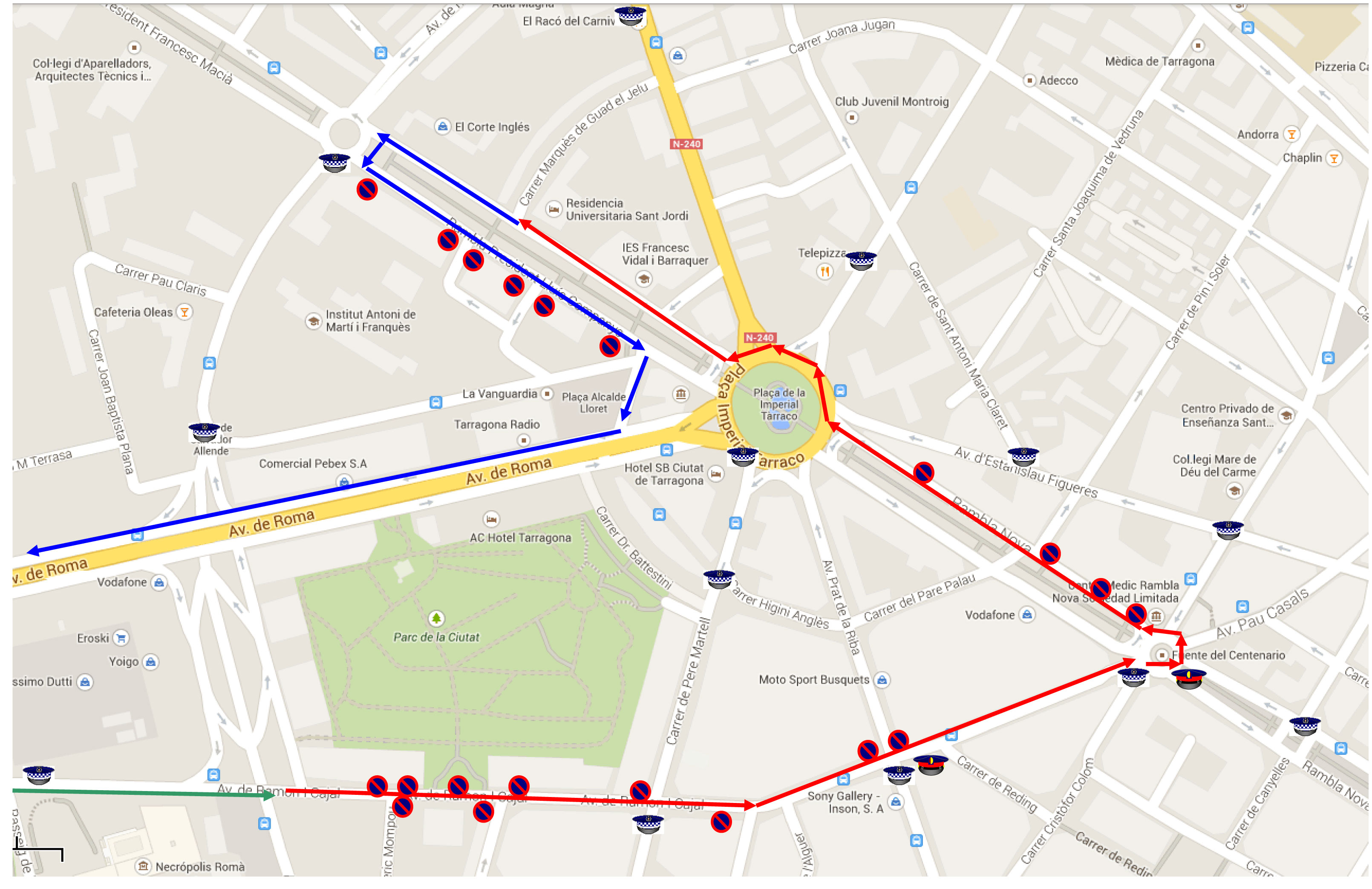 Plànol Rua Artesania 2016