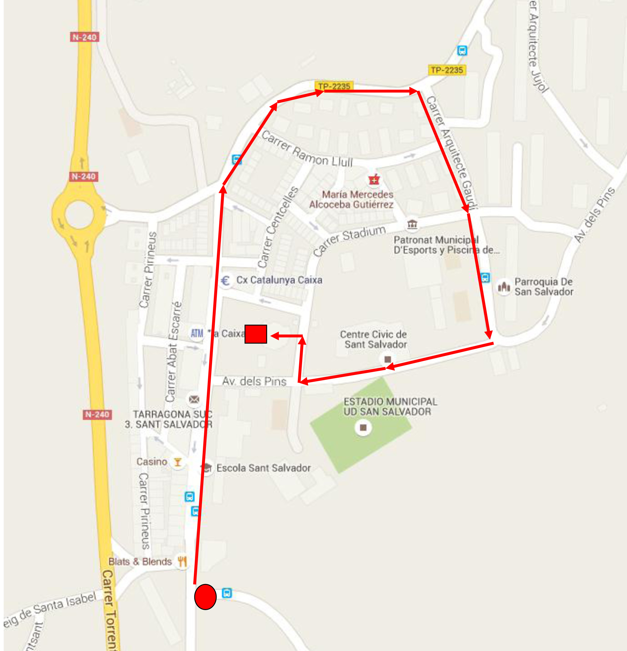 Plànol rua StSalvador_Carnaval 2016