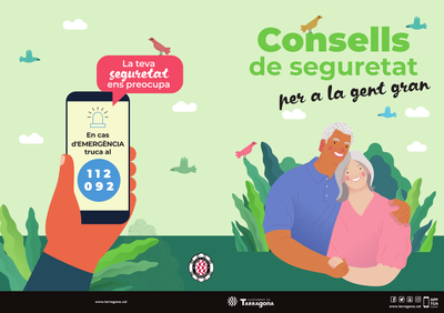 Díptic Consells de seguretat per a la gent gran